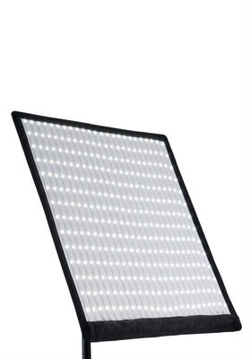 Portable Roll-up LED Light Adjustable Color Temperature 3200K-5600K Remote Control 200W Grid Softbox for Photography Live leverancier