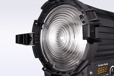 TV Studio Lampen 200W LED Fresnel Stage Lighting Bi Color High TLCI/CRI Met DMX Control ((Pole-Operated Yoke) leverancier