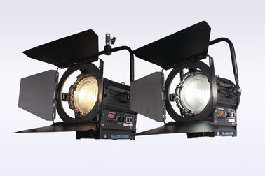 TV Studio Lampen 200W LED Fresnel Stage Lighting Bi Color High TLCI/CRI Met DMX Control ((Pole-Operated Yoke) leverancier