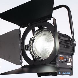 Hoog licht 200W LED Fresnel licht daglicht batterij aangedreven voor film en studio verlichting ((pole-operated juk) leverancier