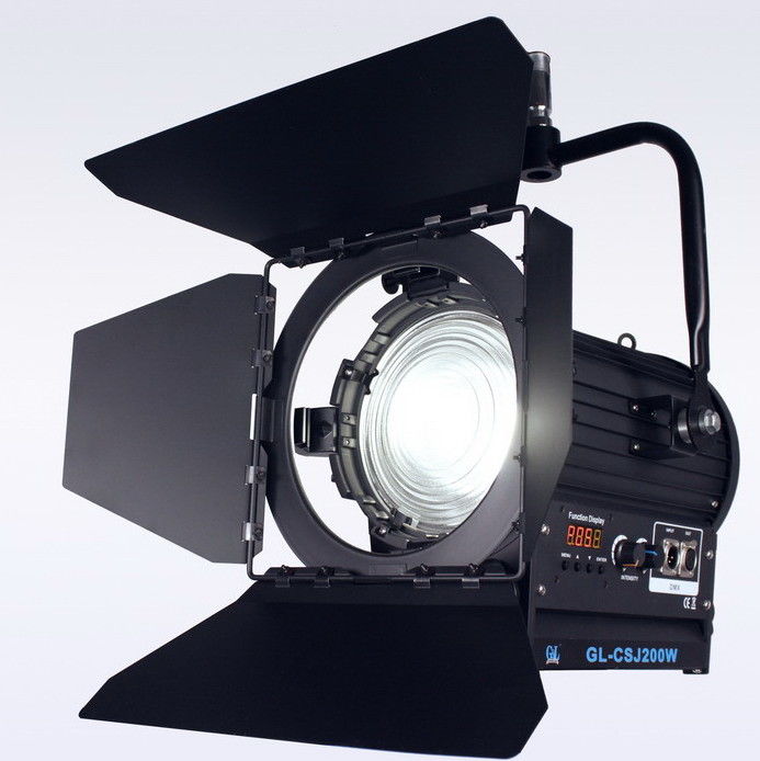 CRI 92 Kleur van LEIDEN van Filmlichten 200W Fresnel de Lichte Bi GEEN Ventilator voor Professionele Studioverlichting leverancier